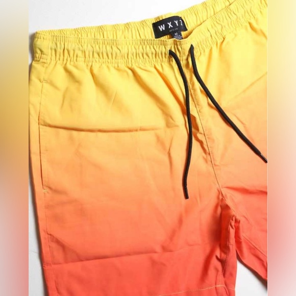 GoldRush Ombre Drawstring Shorts - Picture 2 of 4
